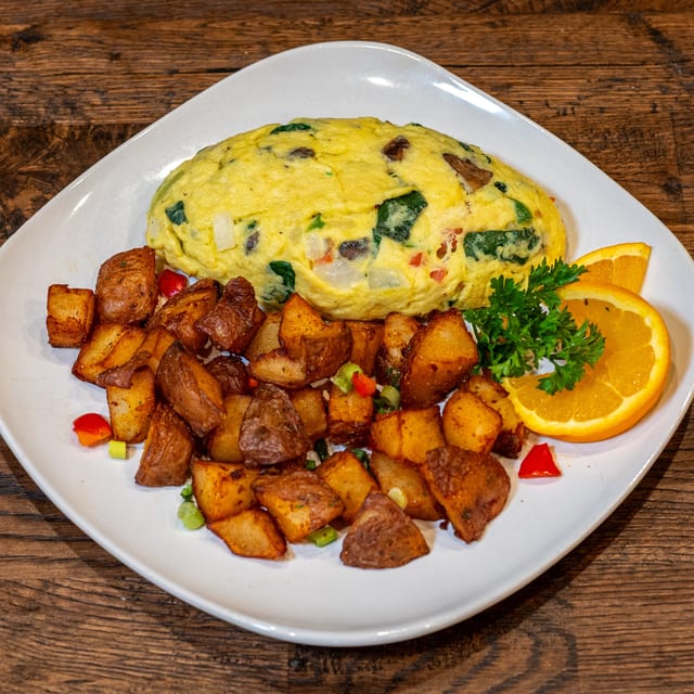 Veggie Omelette.